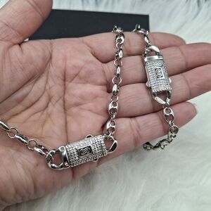 Elegant Silver Chain Bracelet